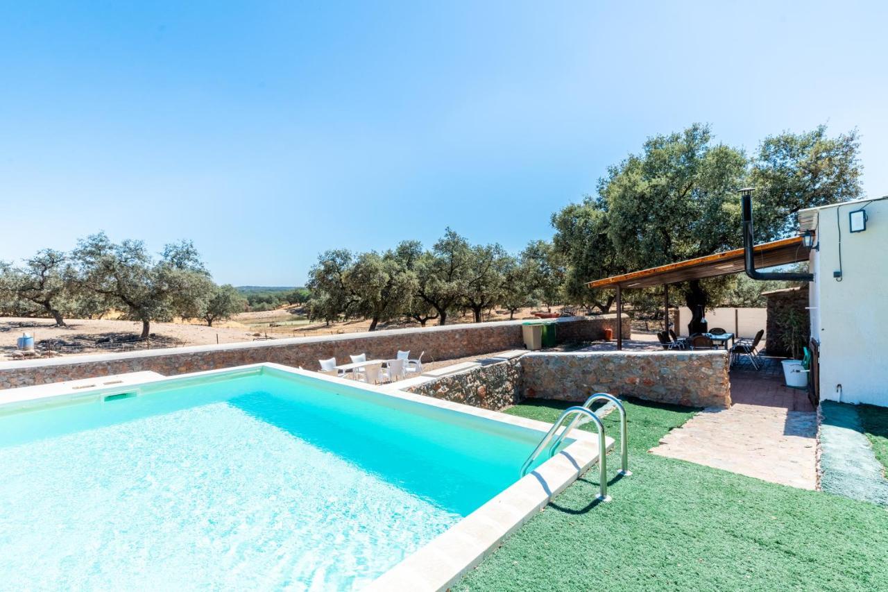 Casa Rural Quejigo Con Piscina Santa Olalla del Cala Εξωτερικό φωτογραφία