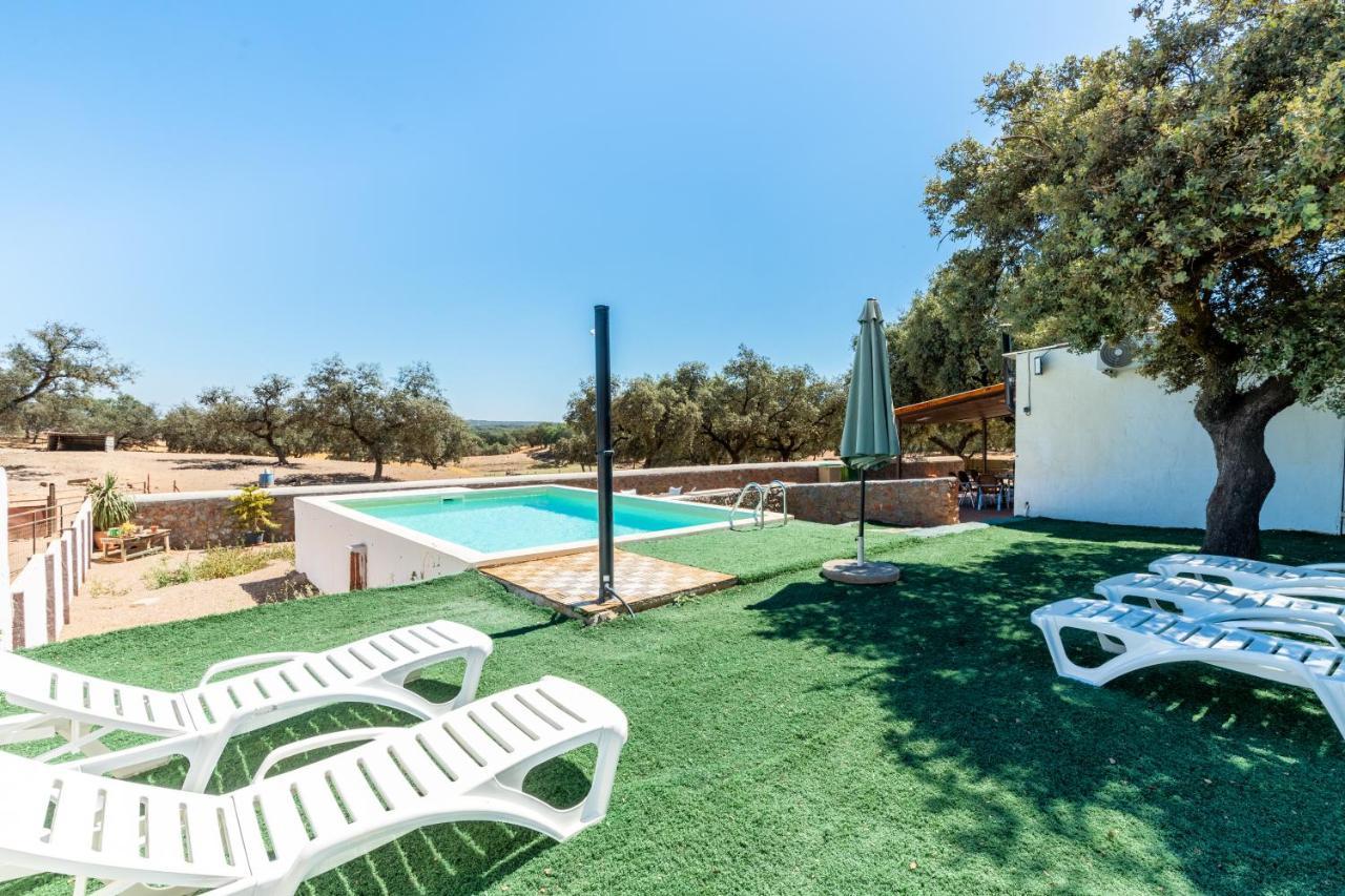 Casa Rural Quejigo Con Piscina Santa Olalla del Cala Εξωτερικό φωτογραφία