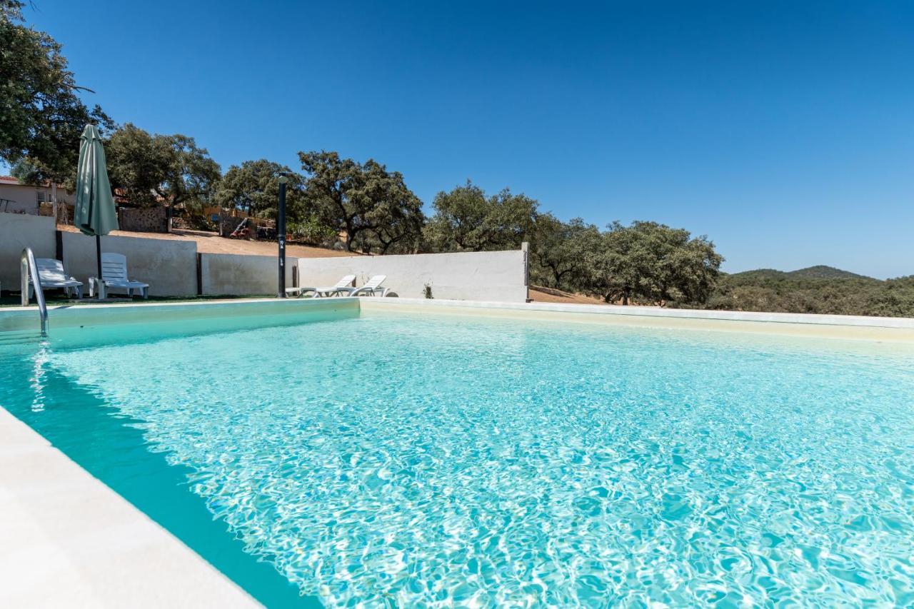 Casa Rural Quejigo Con Piscina Santa Olalla del Cala Εξωτερικό φωτογραφία